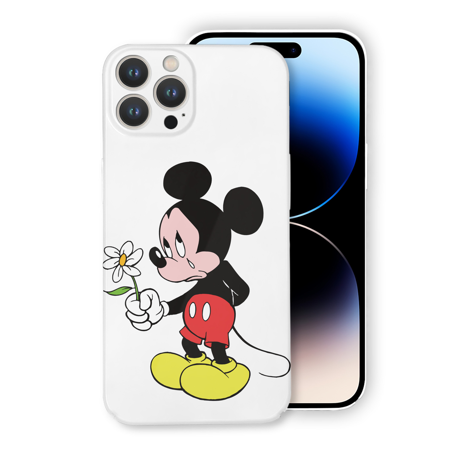（画像用） ミッキーマウス Mickey Mouse 【iPhone 14シリーズ対応】ハードケース